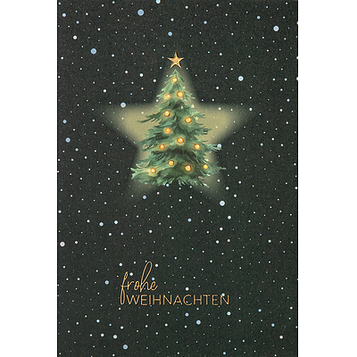 Weihnachtskarten mit Couvert