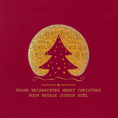 Weihnachtskarten mit Couvert