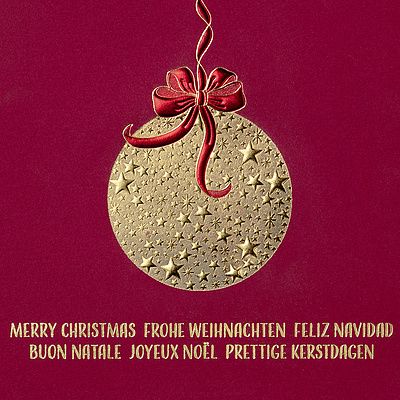 Weihnachtskarten mit Couvert