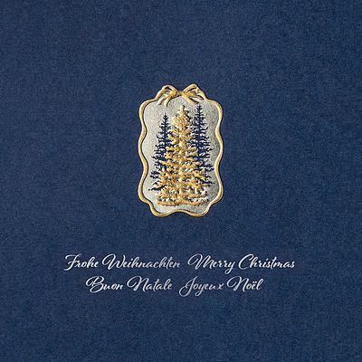 Weihnachtskarten mit Couvert