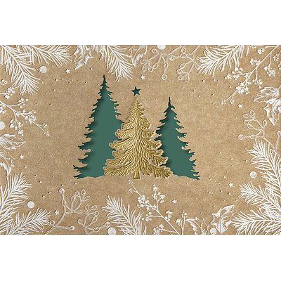 Weihnachtskarten mit Couvert