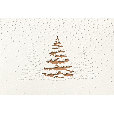 Weihnachtskarten mit Couvert