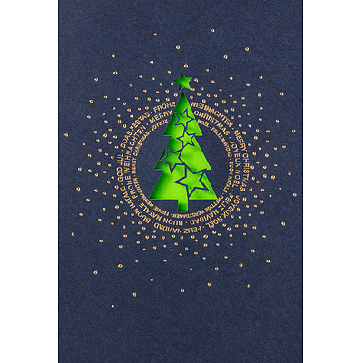 Weihnachtskarten mit Couvert