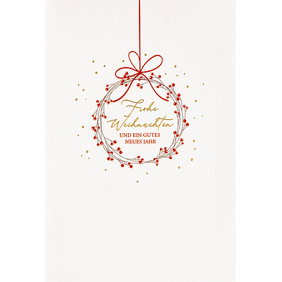 Weihnachtskarten mit Couvert