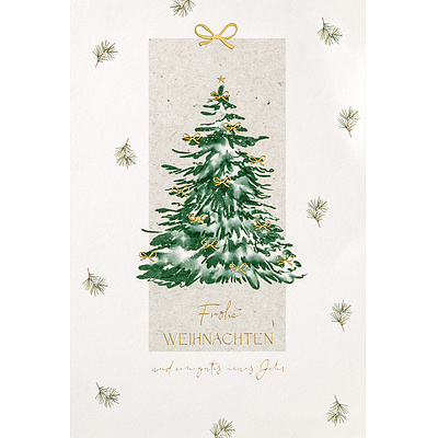 Weihnachtskarten mit Couvert