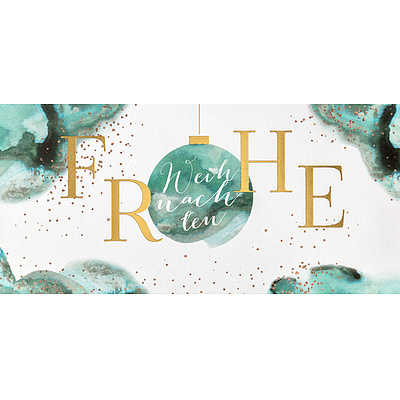 Weihnachtskarten mit Couvert